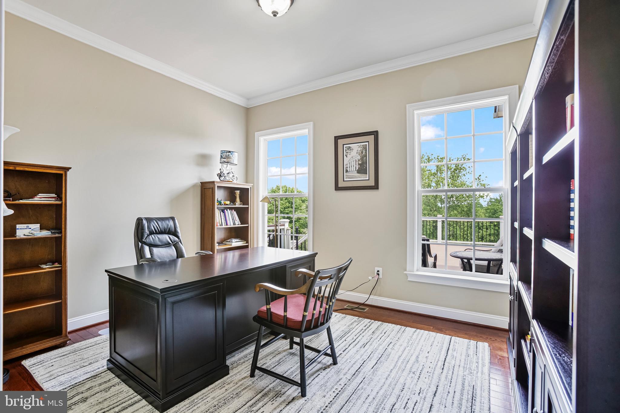 18604 Wild Raspberry Drive Purcellville, VA 20132 - Photo 20 of 58 a work room with furniture and a window