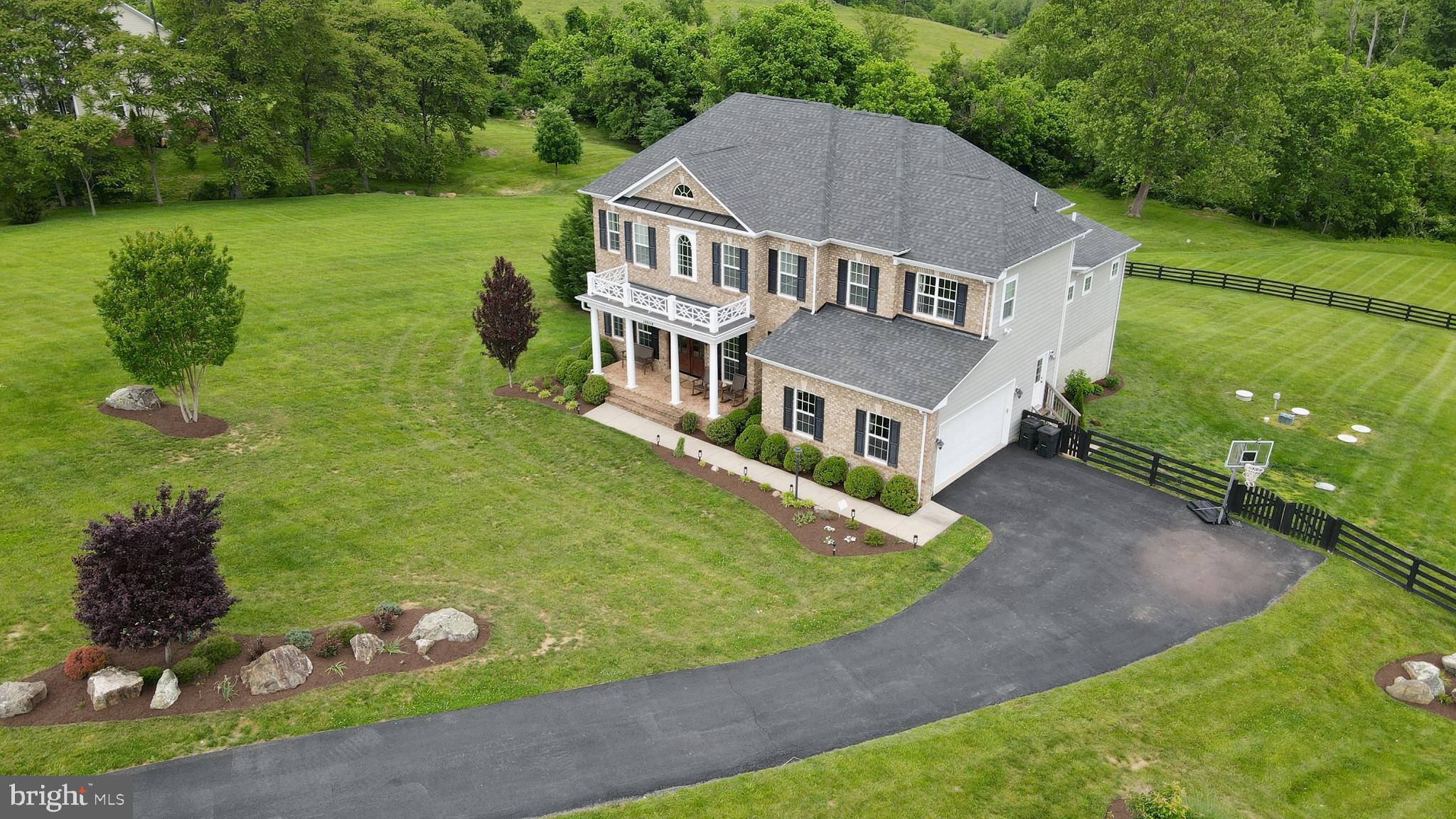 18604 Wild Raspberry Drive Purcellville, VA 20132 - Photo 49 of 58 an aerial view of a house