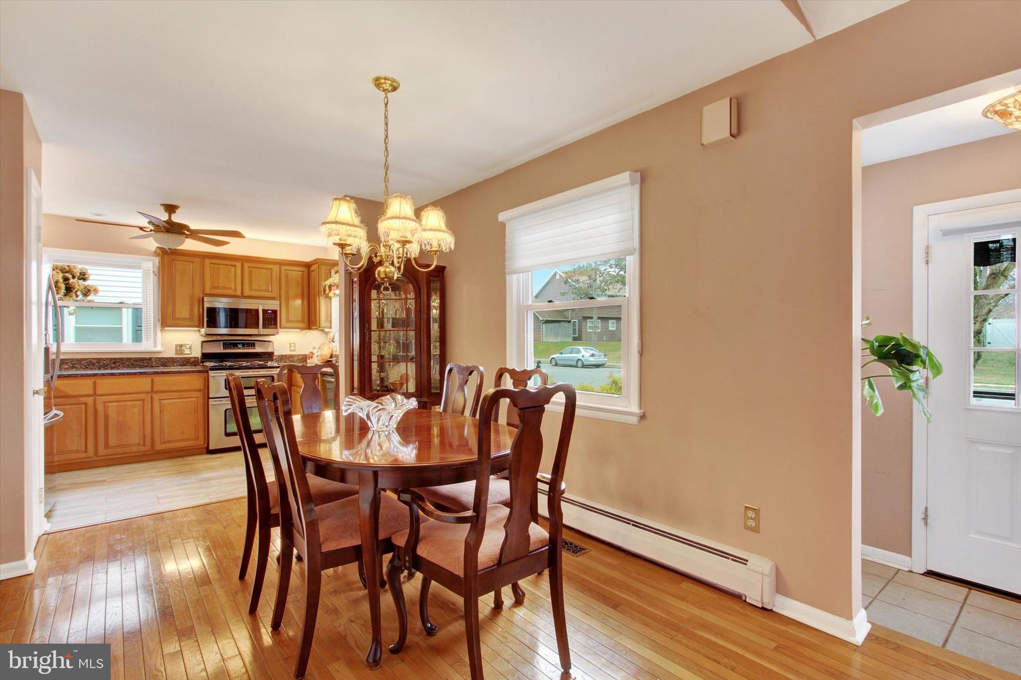 428 George Street Hanover, PA 17331 - Photo 11 of 43 a dining room with furniture window and wooden floor