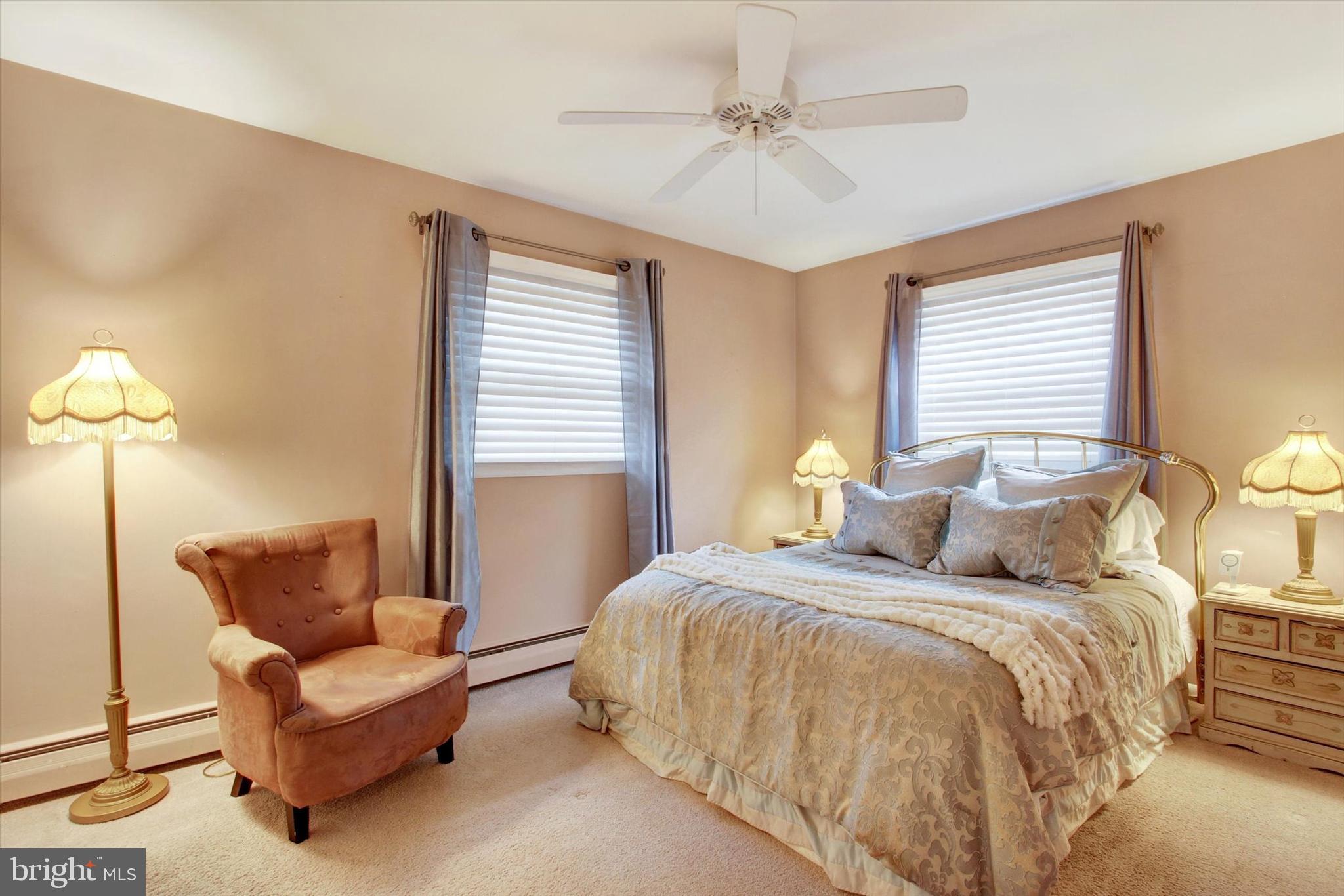 428 George Street Hanover, PA 17331 - Photo 28 of 43 a bedroom with a bed and a couch