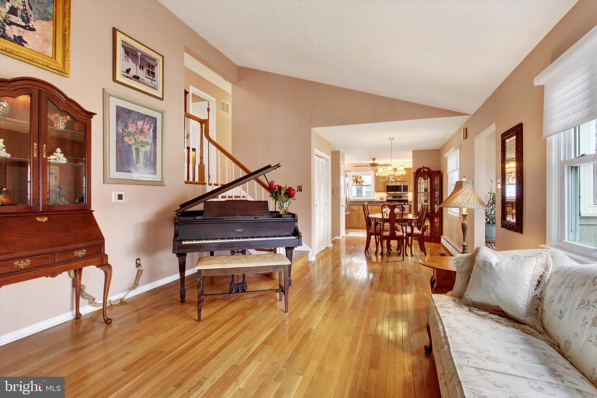 428 George Street Hanover, PA 17331 - Photo 10 of 43 a living room with furniture and wooden floor
