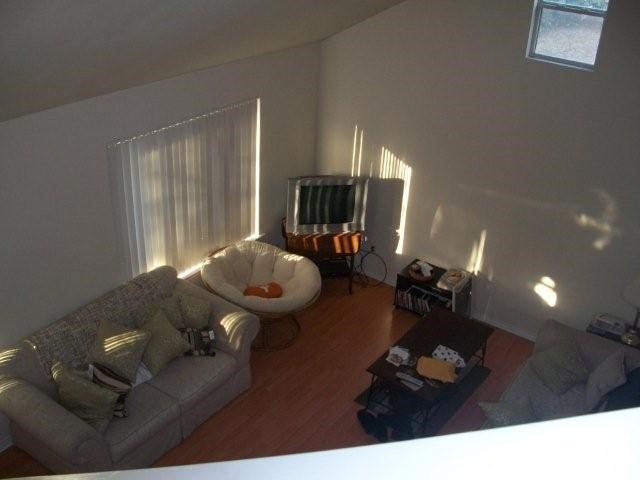 5603 Joe Sayers Avenue, Unit A Austin, TX 78756 - Photo 10 of 11 a living room with furniture and wooden floor