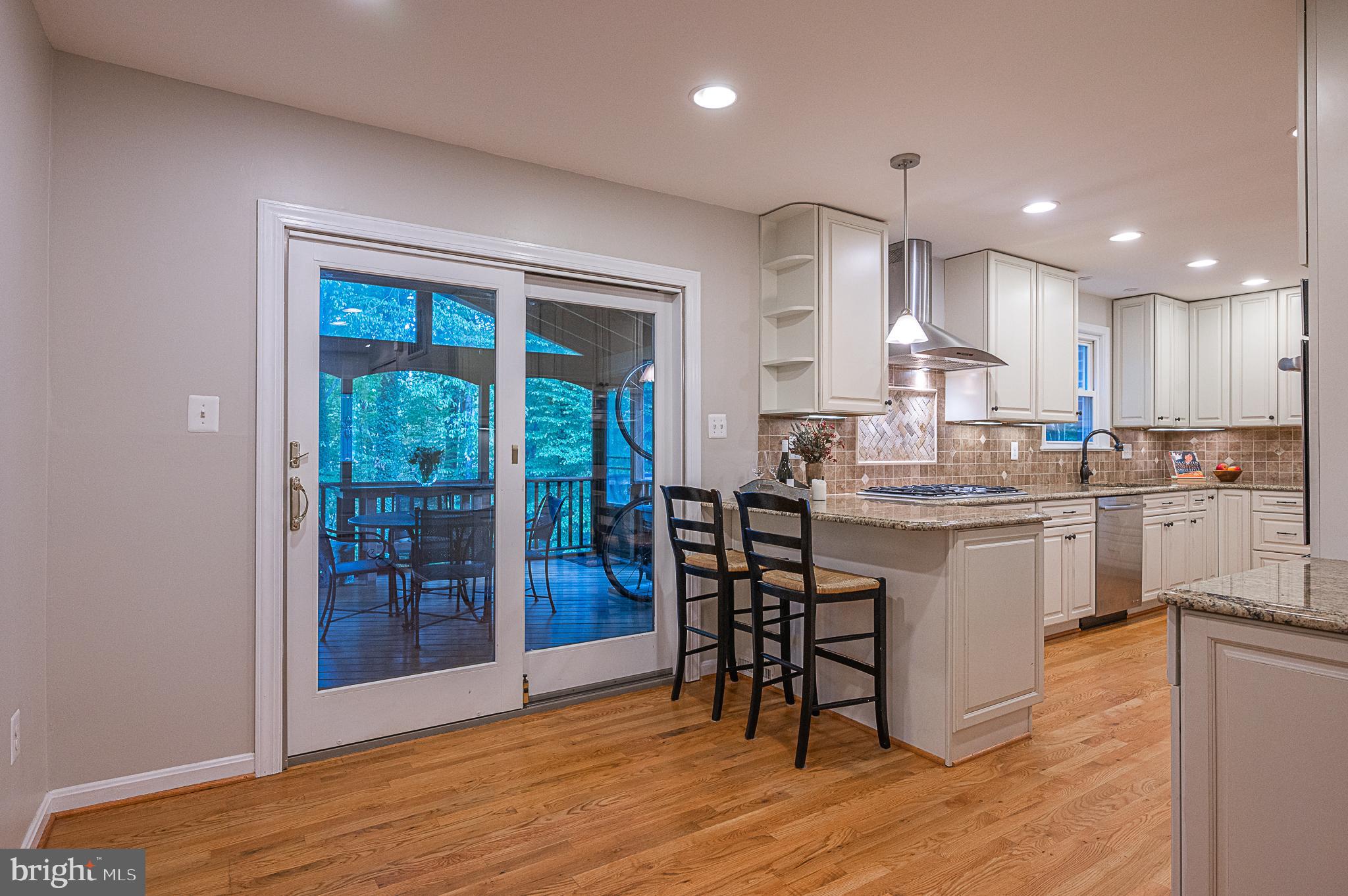 6701 Coachman Drive Springfield, VA 22152 - Photo 12 of 41 Quality door from kitchen to a big surprise