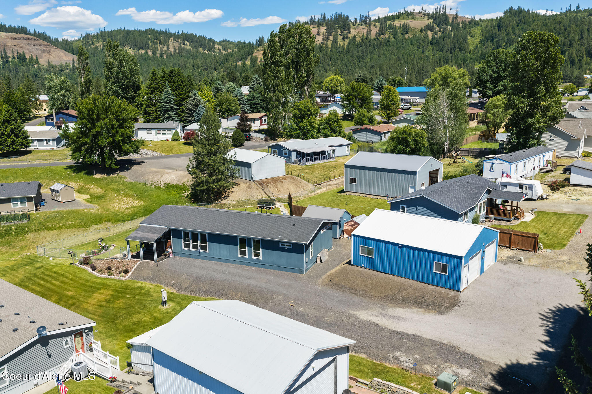 575 Garden Tracts Road St. Maries, ID 83861 - Photo 40 of 49 Drone