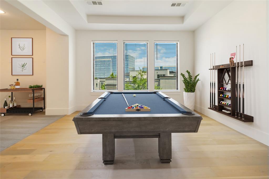 7844 Secluded Avenue Plano, TX 75024 - Photo 4 of 5 a room with furniture pool table and a window