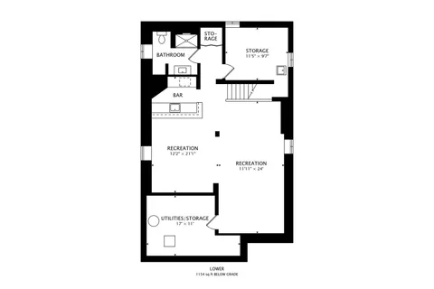 a picture of a floor plan