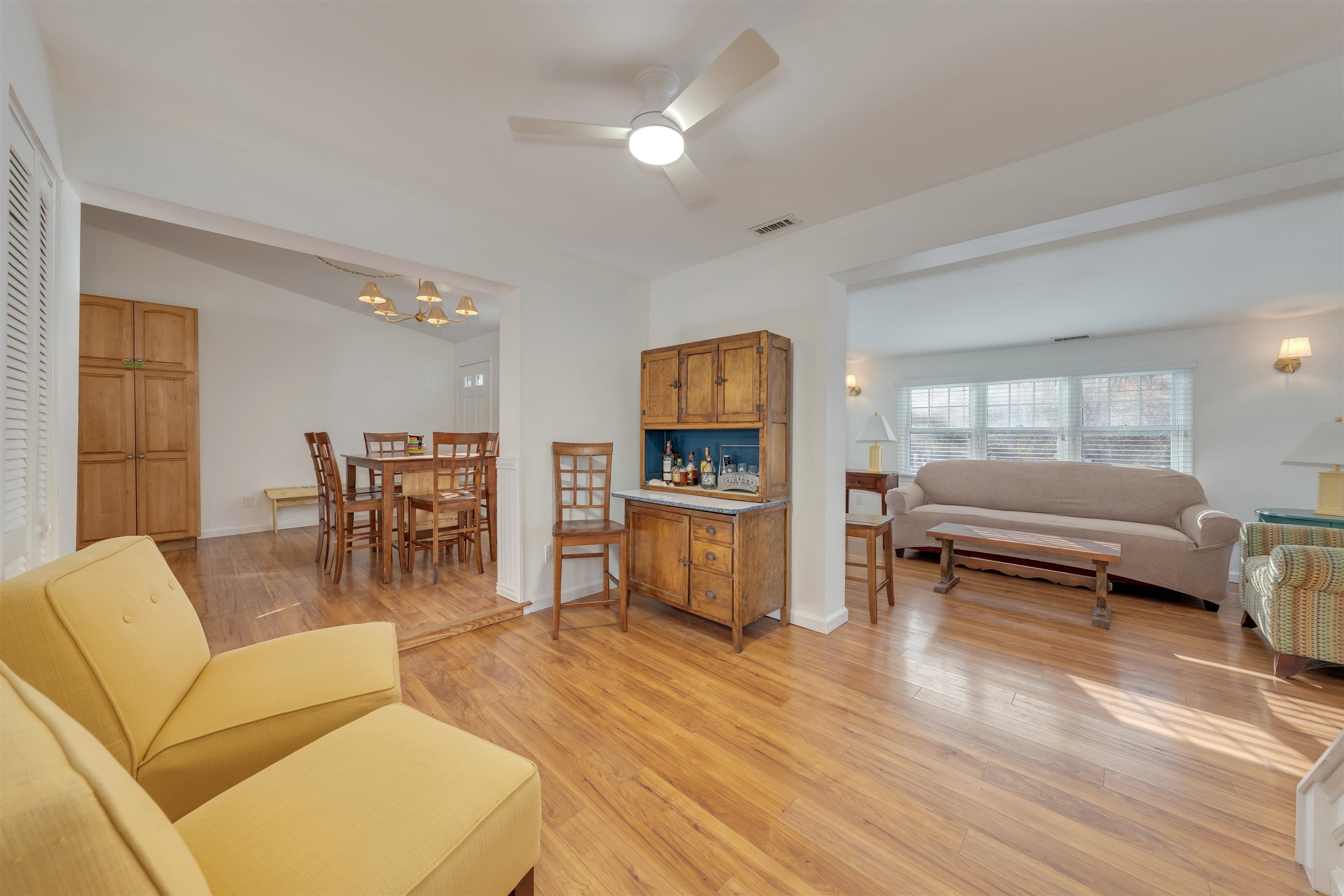 220 Iselin Road Cape May, NJ 08204 - Photo 16 of 43 a living room with furniture and a wooden floor