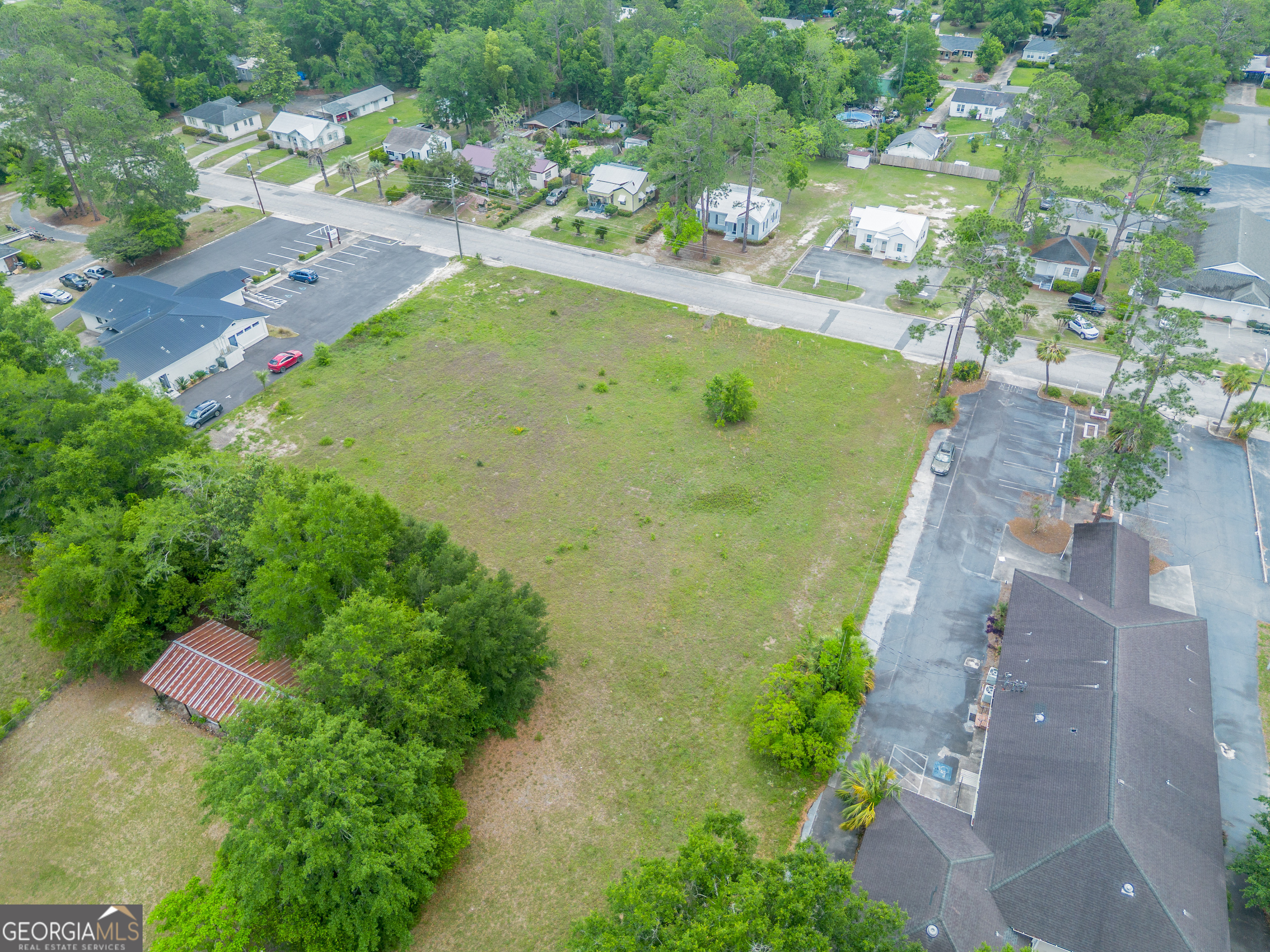 2011 Alice Street Waycross, GA 31501 - Photo 3 of 12 an aerial view of a residential houses with outdoor space