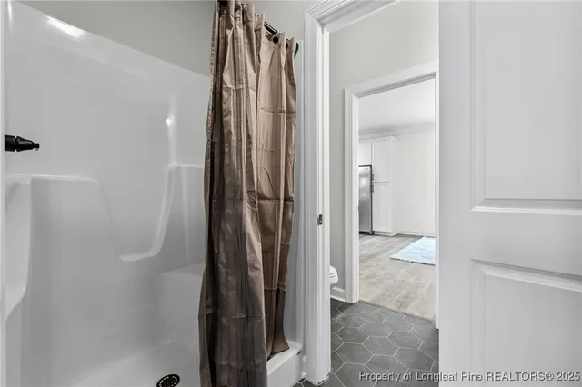 a view of a bathroom