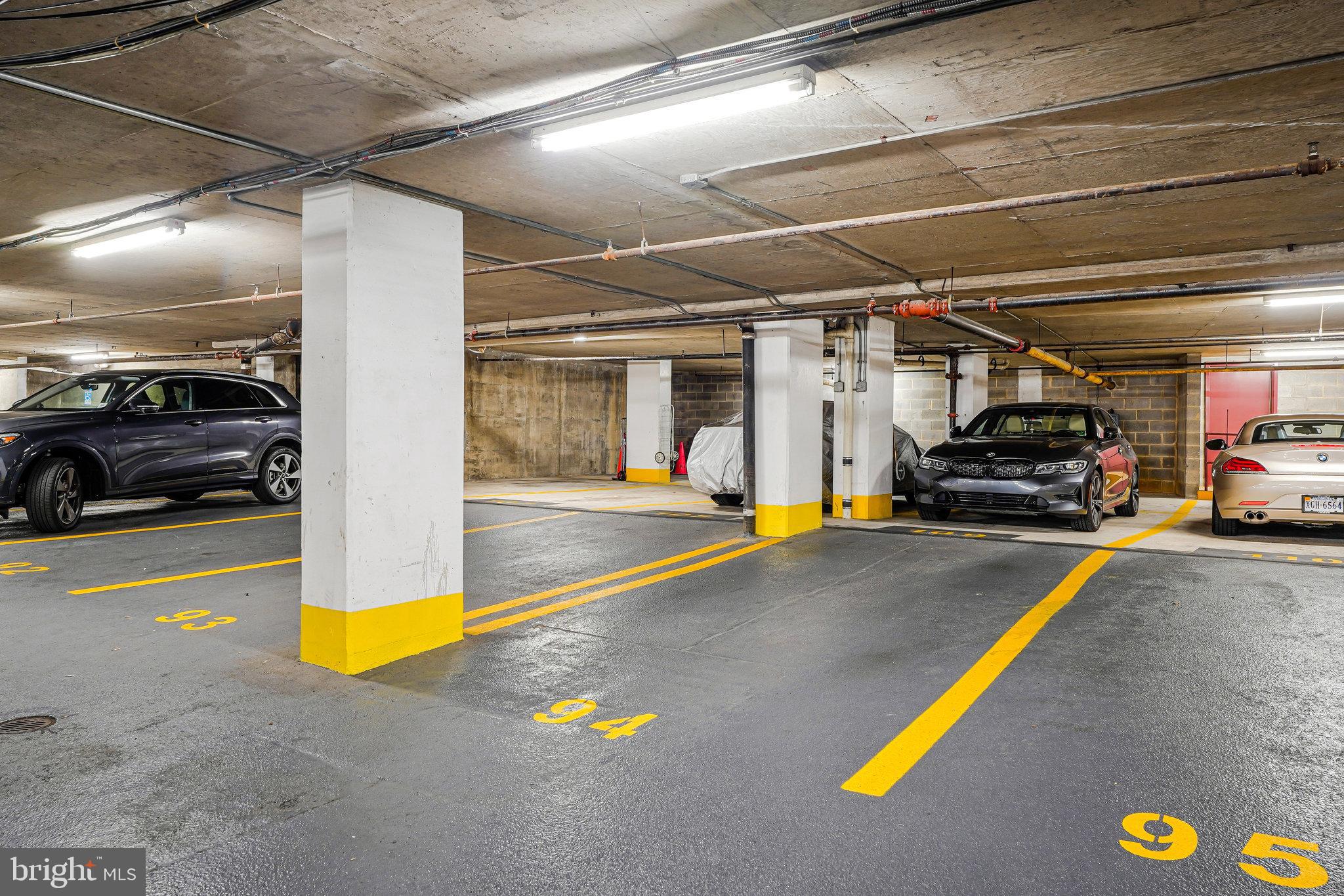 1800 Old Meadow Road, Unit 302 McLean, VA 22102 - Photo 23 of 35 a view of parking garage with cars