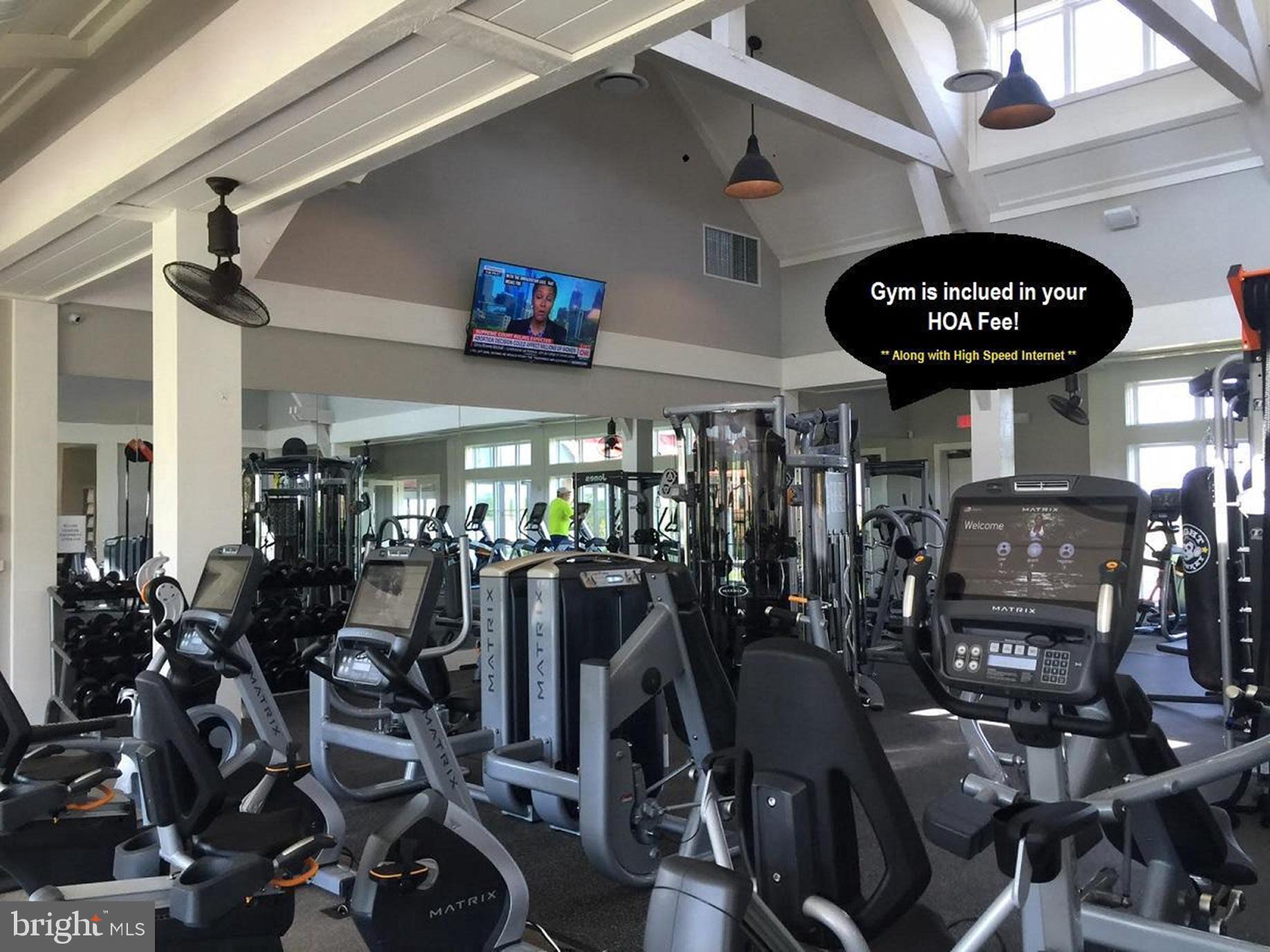 18245 Moss Garden Road Dumfries, VA 22026 - Photo 38 of 71 a view of a room with gym equipment