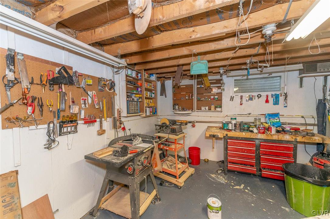 1130 Stark Road Bethlehem, PA 18017 - Photo 11 of 25 Basement workshop