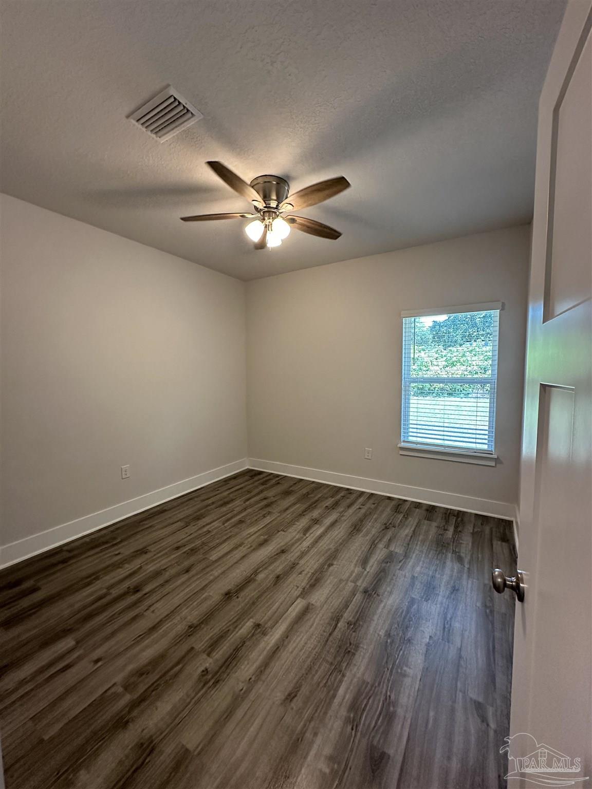 4466 Jude Way Pace, FL 32571 - Photo 19 of 27 Back Bedroom 2 with New Ceiling Fan!