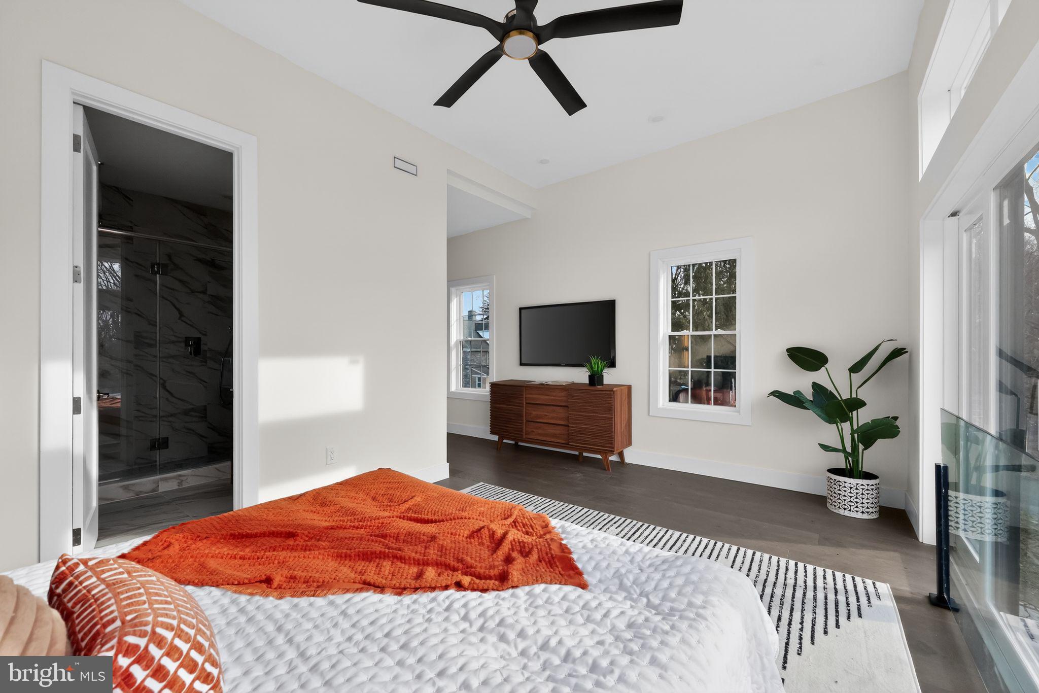 203 Church Street Wayne, PA 19087 - Photo 23 of 30 a bedroom with a bed and a couch
