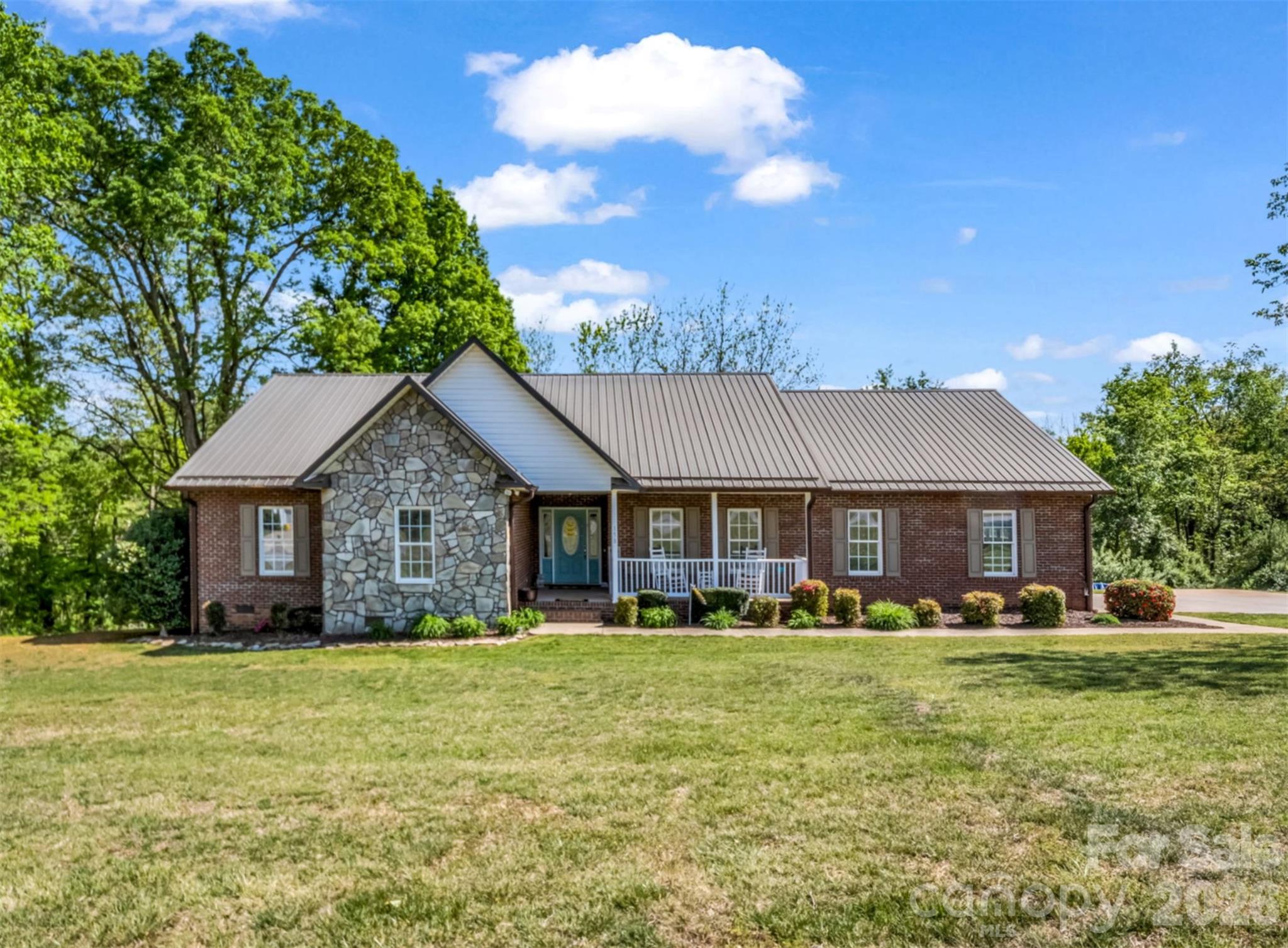 158 Shady Woods Lane Rutherfordton, NC 28139 - Photo 1 of 41 a front view of house with yard and green space