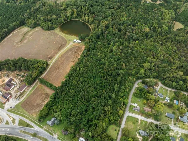 a bird view of a house
