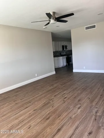 wooden floor in a empty room