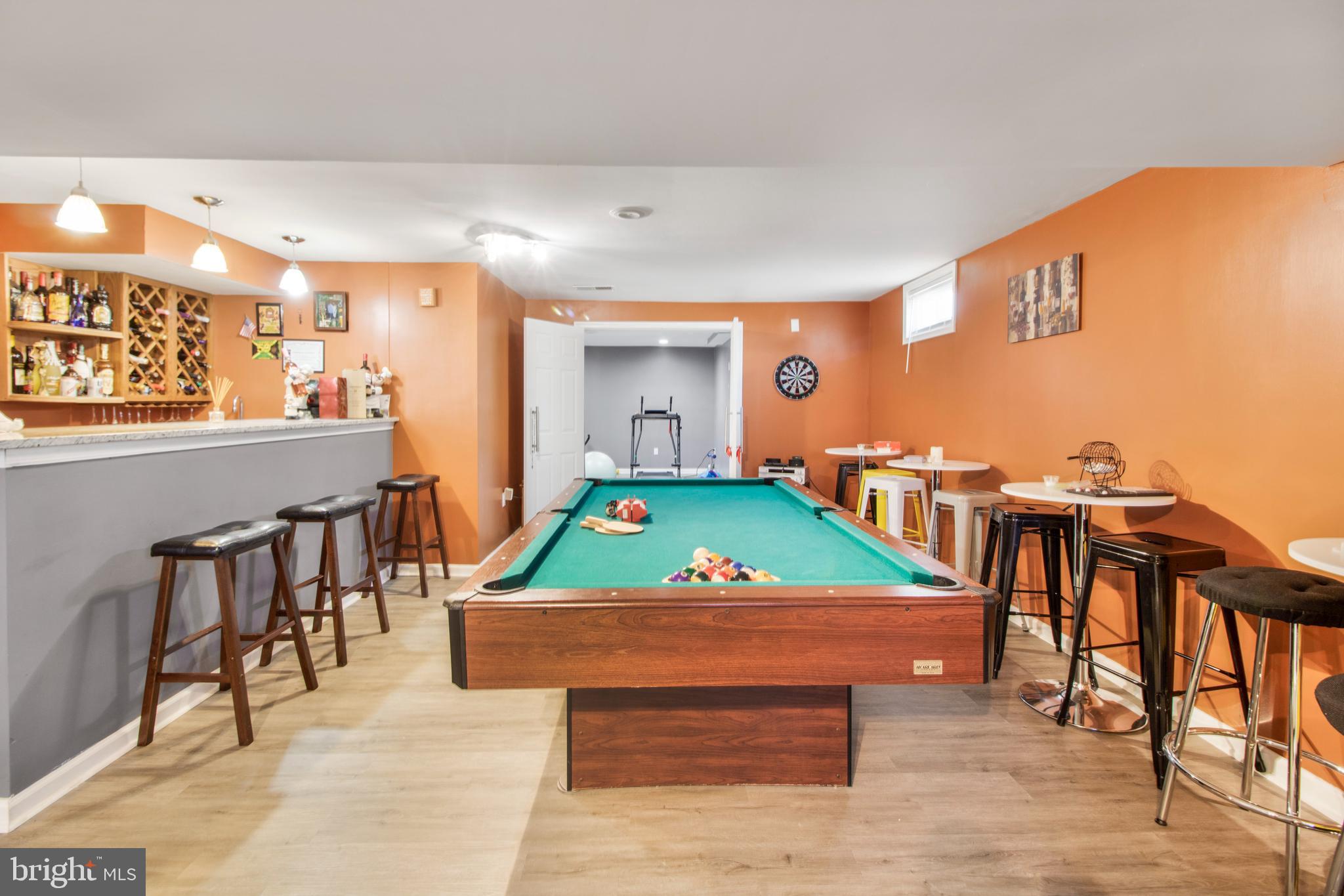 8803 Selina Road Randallstown, MD 21133 - Photo 32 of 53 Basement bar Area