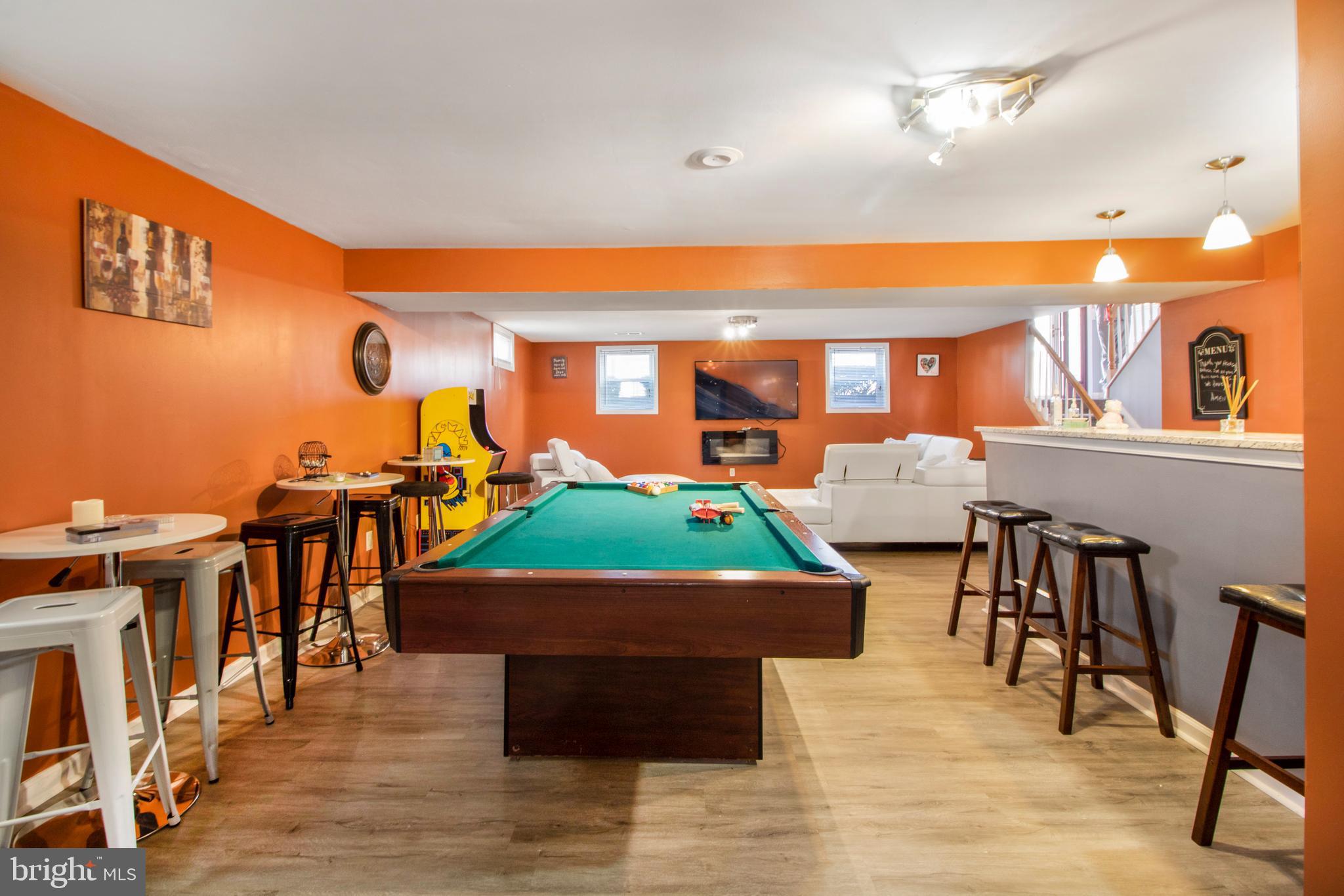 8803 Selina Road Randallstown, MD 21133 - Photo 34 of 53 basement bar Area