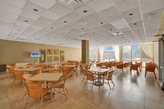 a view of a porch with furniture