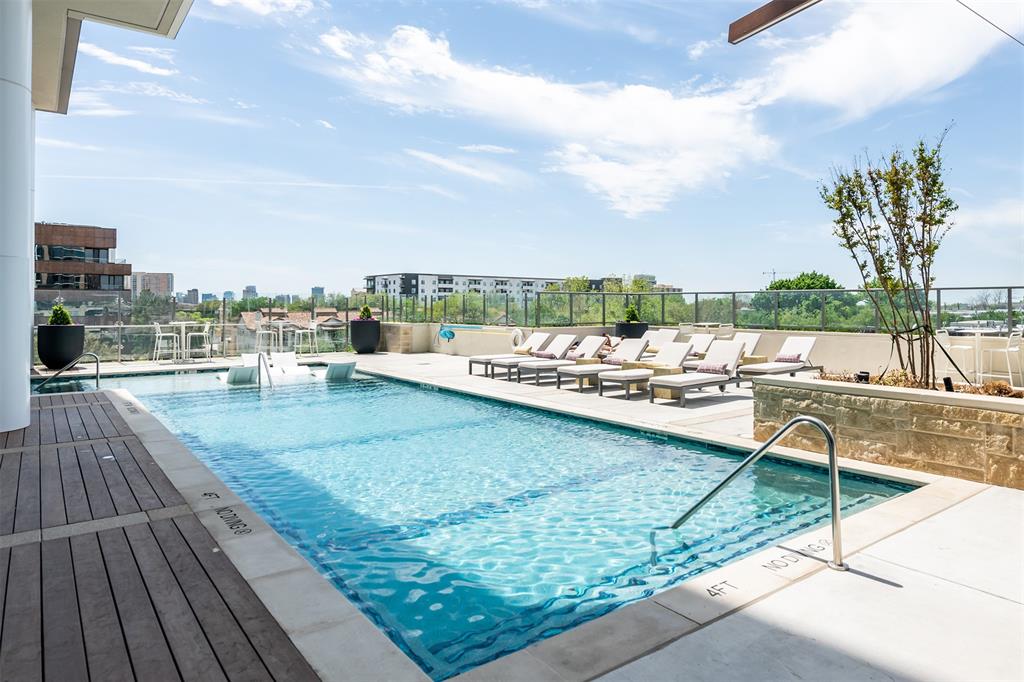 3031 Oliver Street, Unit 2007 Dallas, TX 75205 - Photo 21 of 29 a view of swimming pool with outdoor seating