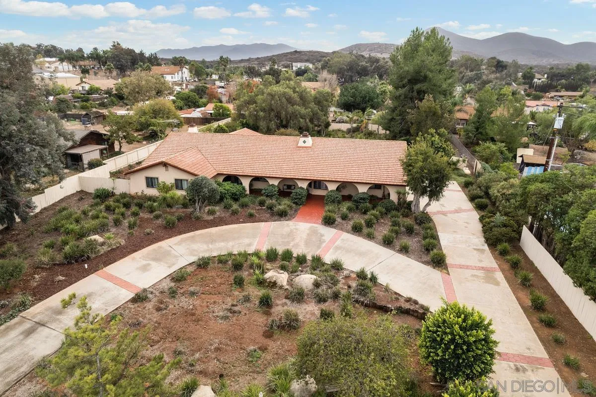 13767 Proctor Valley Road Jamul, CA 91935 - Photo 3 of 50 an aerial view of house with yard