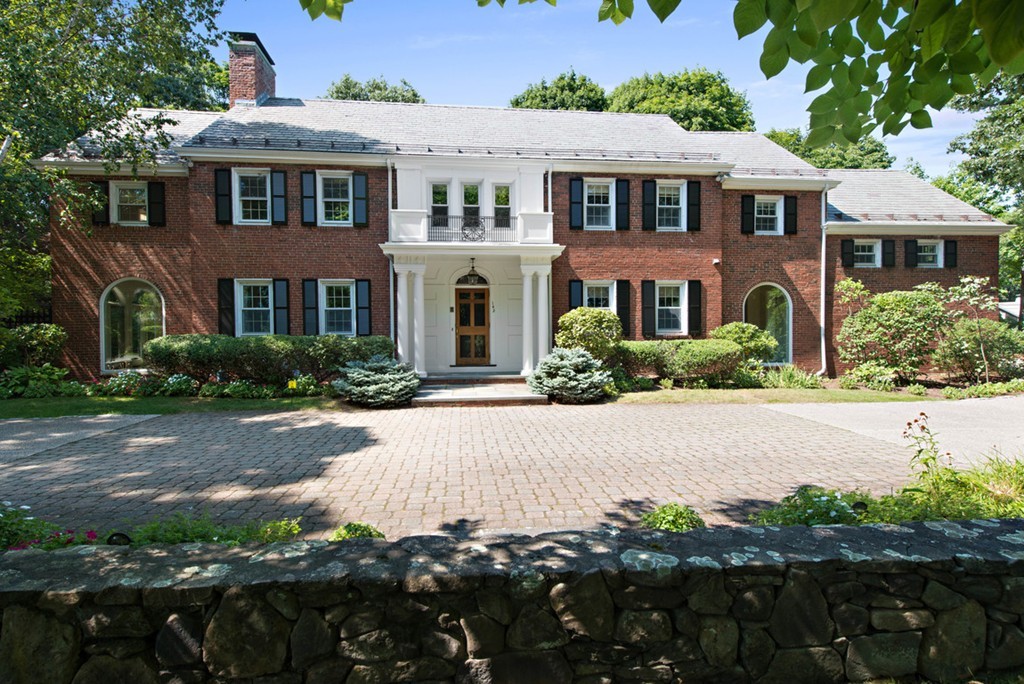 142 Neshobe Road Newton, MA 02468 - Photo 1 of 29 a front view of a house with a yard