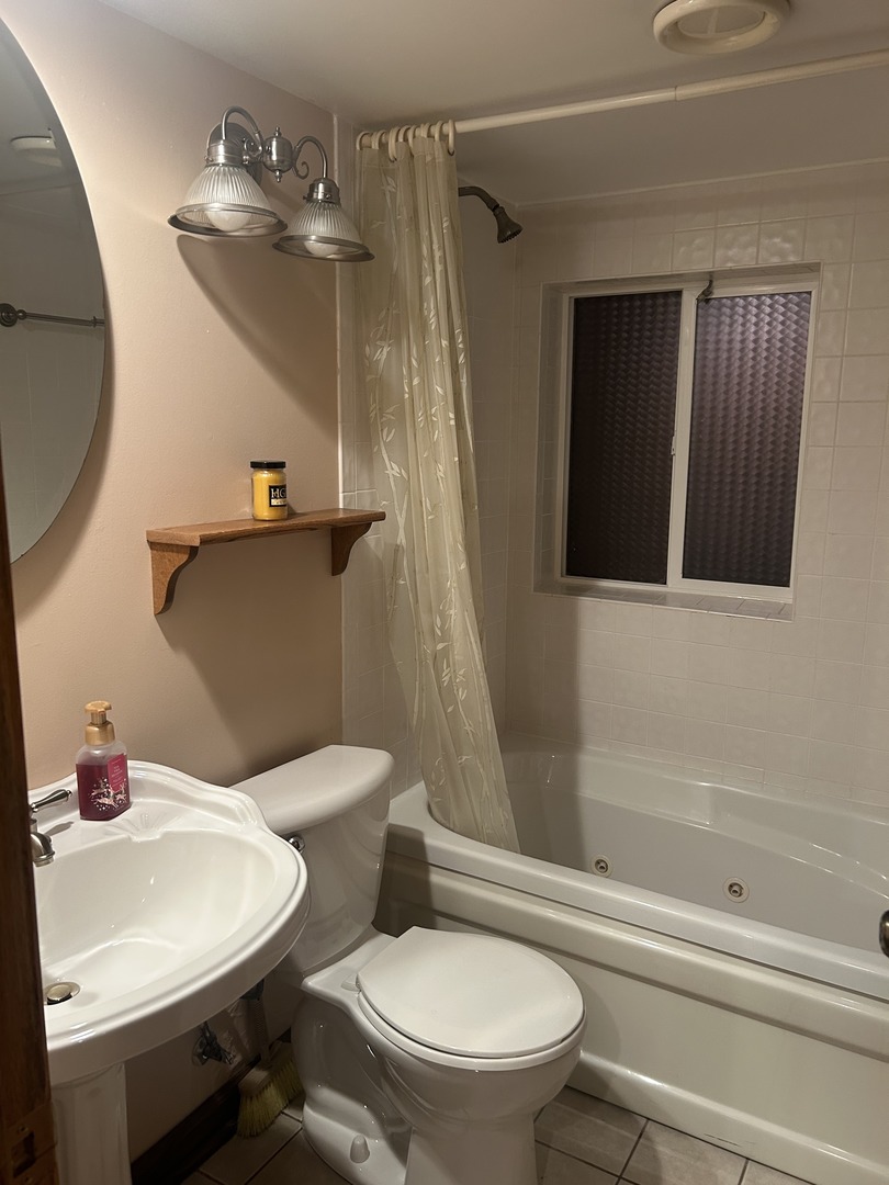 527 Springwood Lane Bolingbrook, IL 60440 - Photo 17 of 35 a bathroom with a sink a toilet and shower