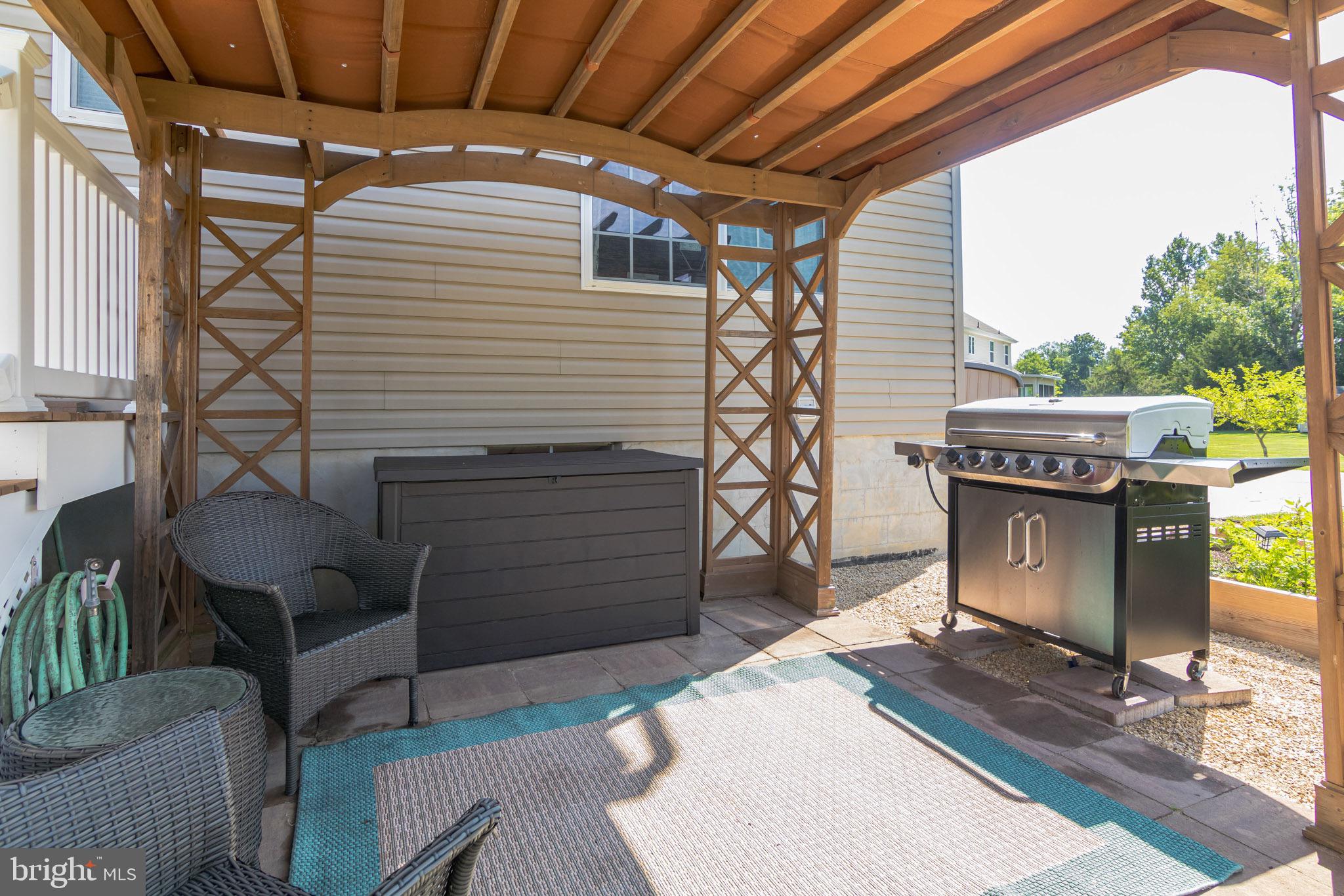 7 Laburnum Close Cookstown, NJ 08511 - Photo 45 of 48 Pergola in backyard