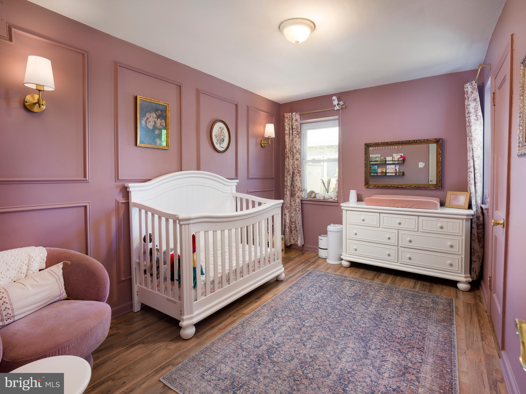 1455 Manoa Road Wynnewood, PA 19096 - Photo 17 of 27 a bedroom with a bed and a window