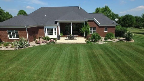 6 North 42nd Road Mendota, IL 61342 - Photo 22 of 25 a front view of house with yard and green space