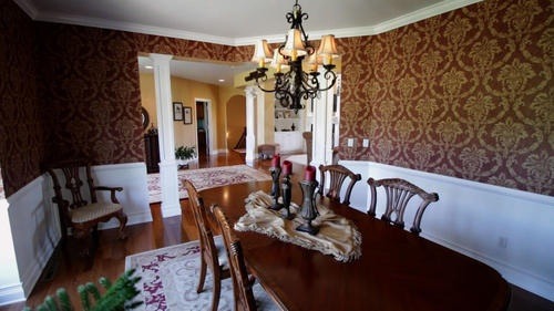 6 North 42nd Road Mendota, IL 61342 - Photo 5 of 25 a view of a dining room with furniture and wooden floor
