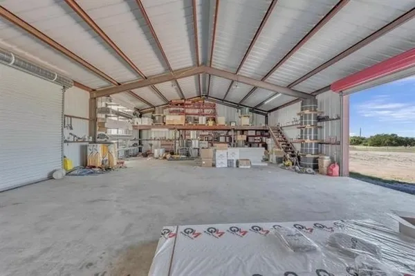 a view of parking garage