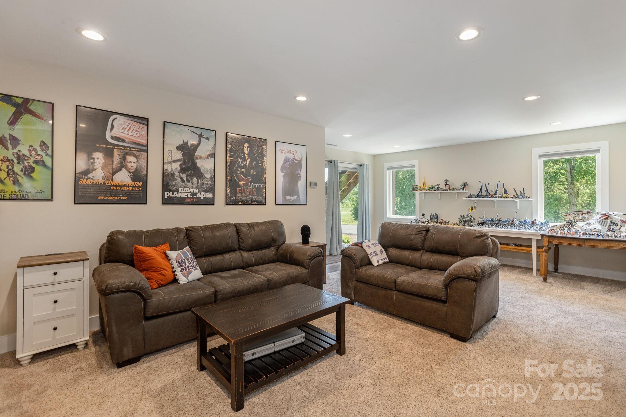16 School House Road Mills River, NC 28759 - Photo 32 of 48 a living room with furniture and windows