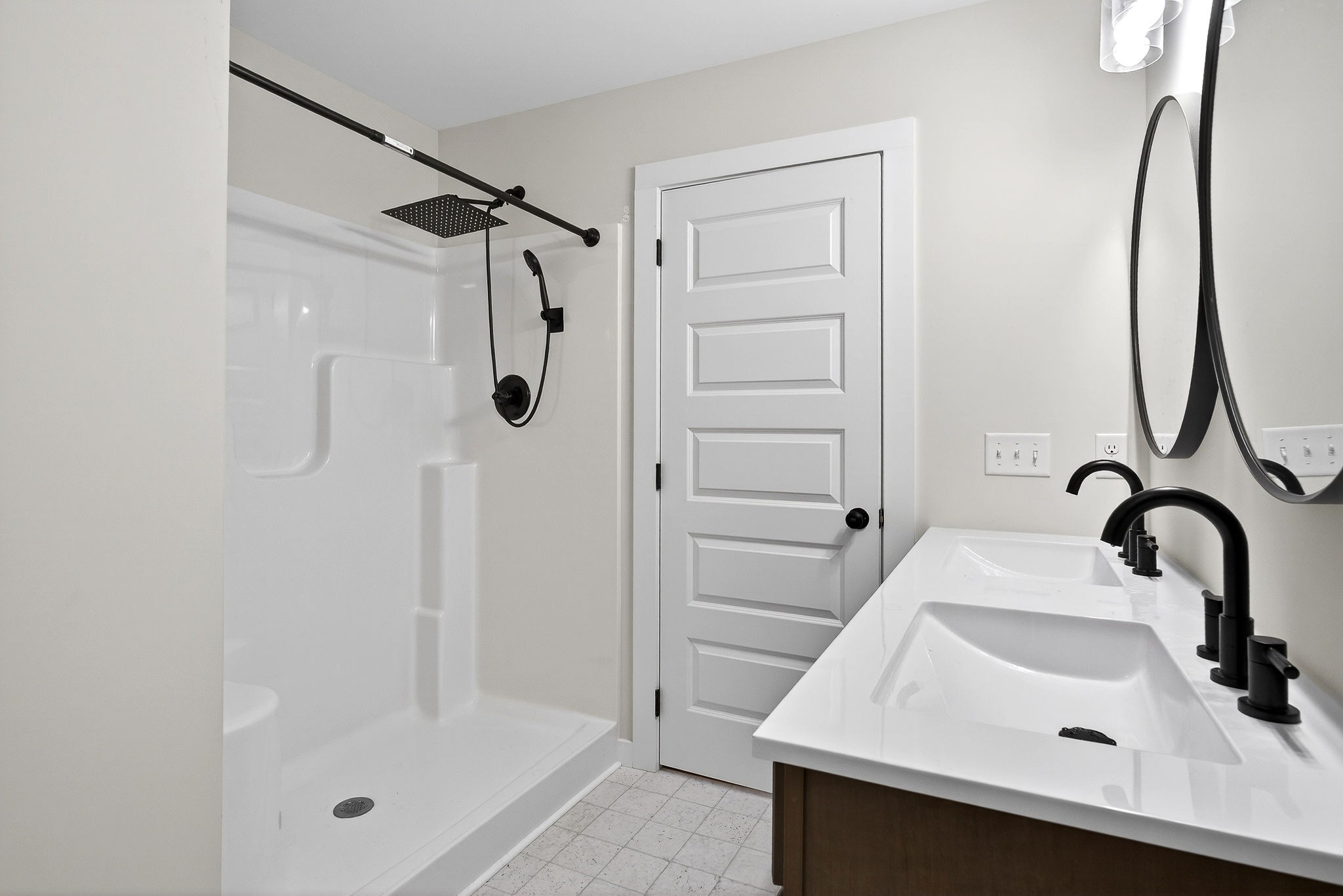 4140 Eller Ridge Road Cookeville, TN 38506 - Photo 15 of 33 a bathroom with a sink mirror and shower