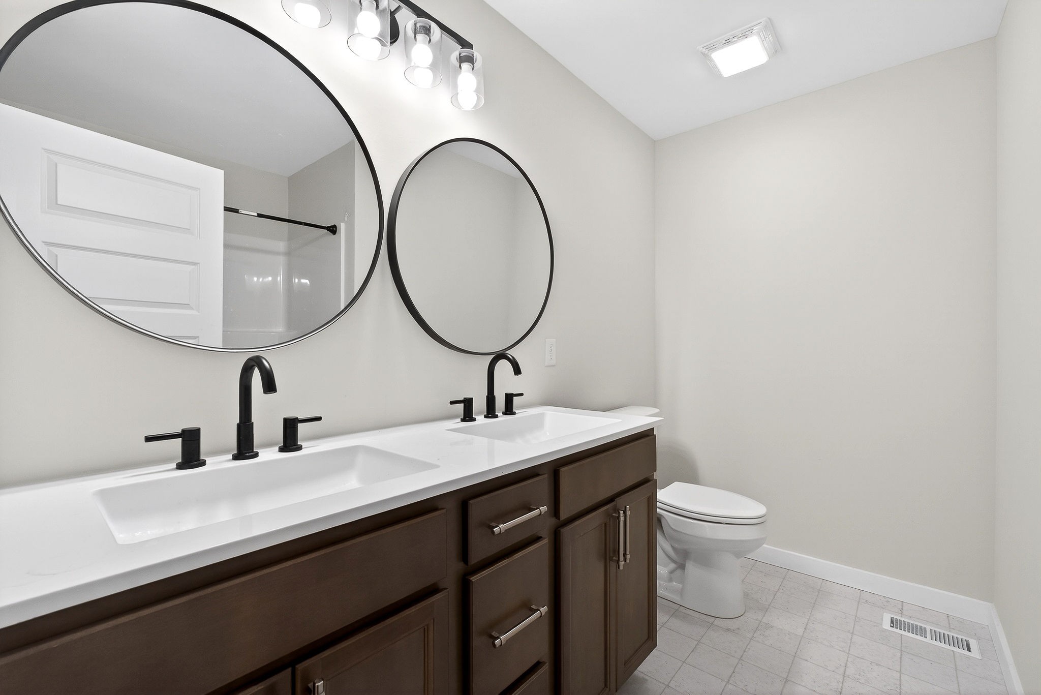 4140 Eller Ridge Road Cookeville, TN 38506 - Photo 16 of 33 a bathroom with a sink and a mirror