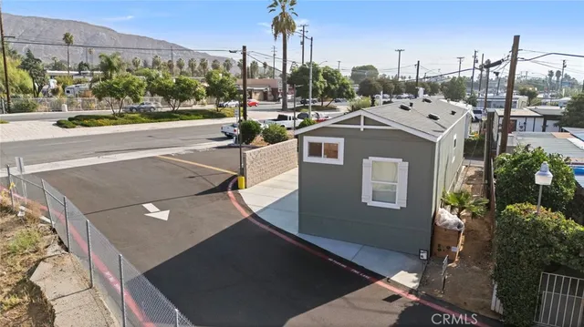 a terrace of a house with outdoor seating