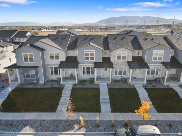 3473 Hardman Way Lehi, UT 84048 - Photo 20 of 22 Traditional home featuring a residential view, stone siding, and a standing seam roof