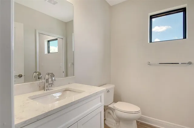 a view of empty room