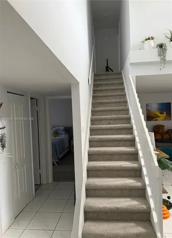 a view of entryway and hall