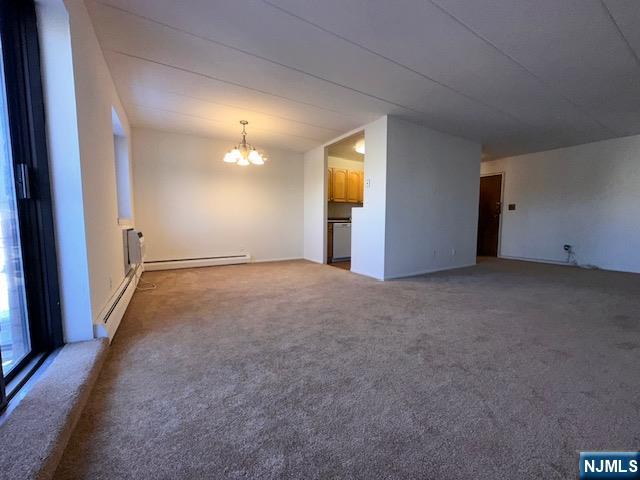 a view of empty room