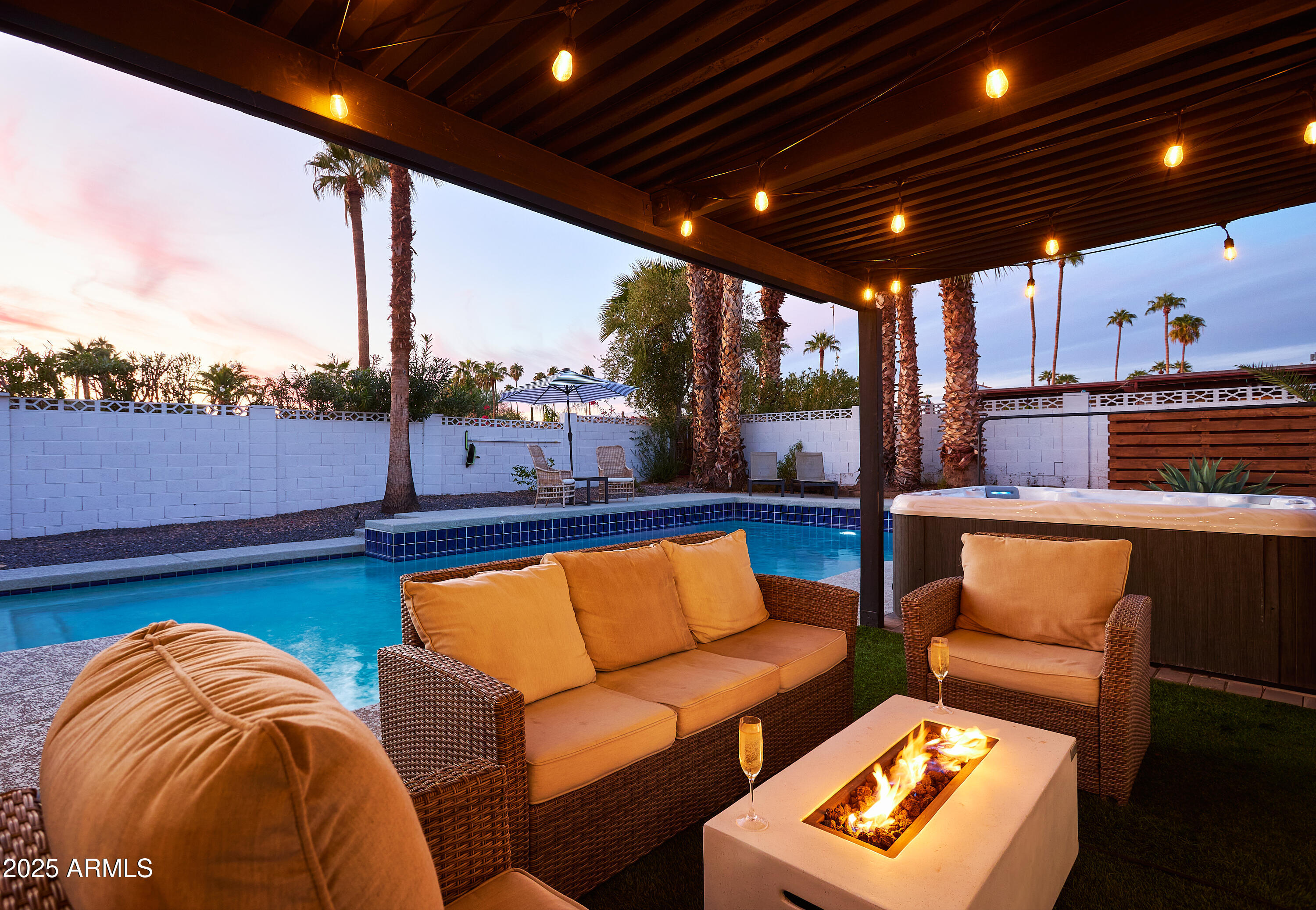 6612 East Presidio Road Scottsdale, AZ 85254 - Photo 5 of 54 a roof deck with couch