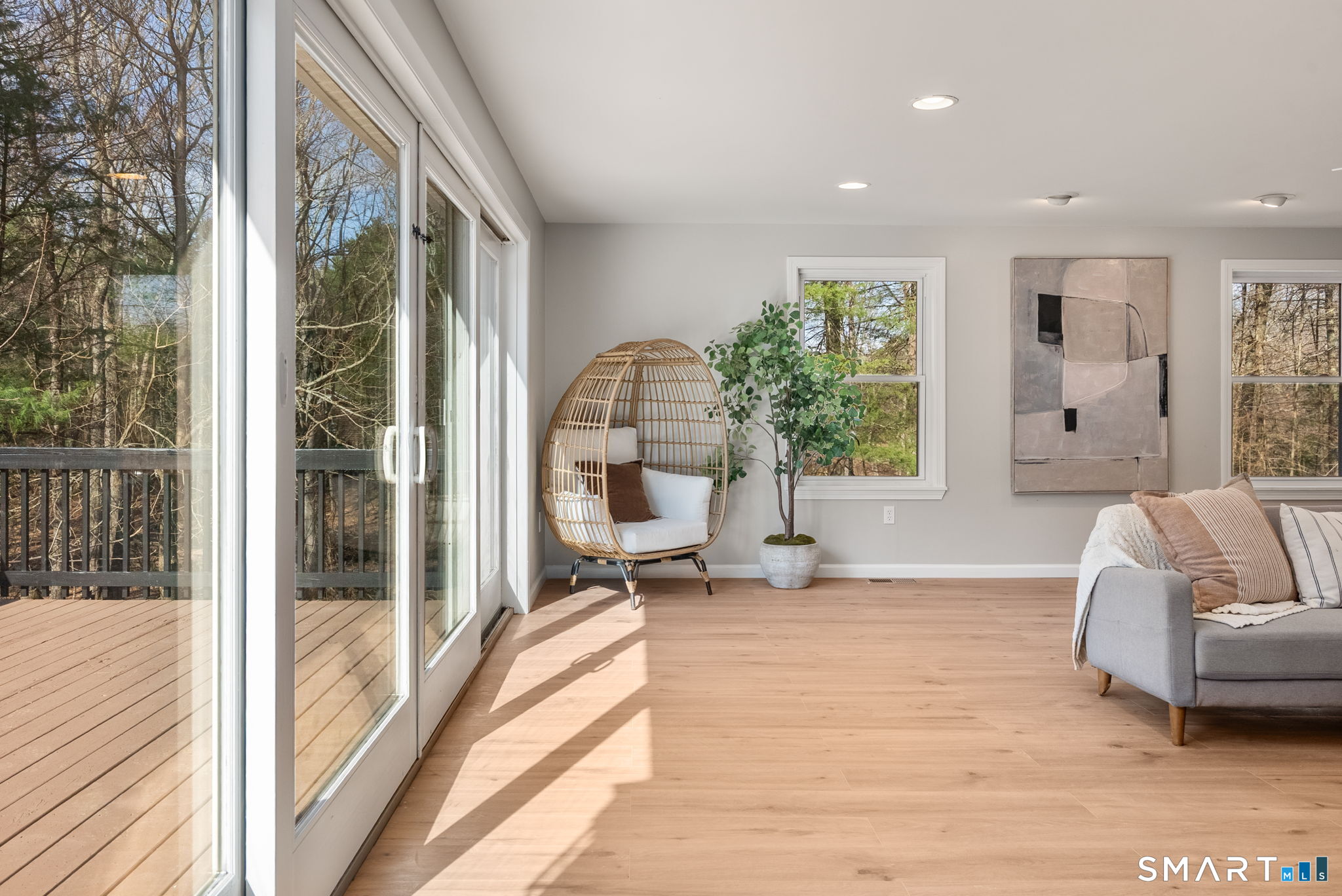 89 Bradway Road Stafford, CT 06076 - Photo 22 of 39 a living room with furniture and a large window