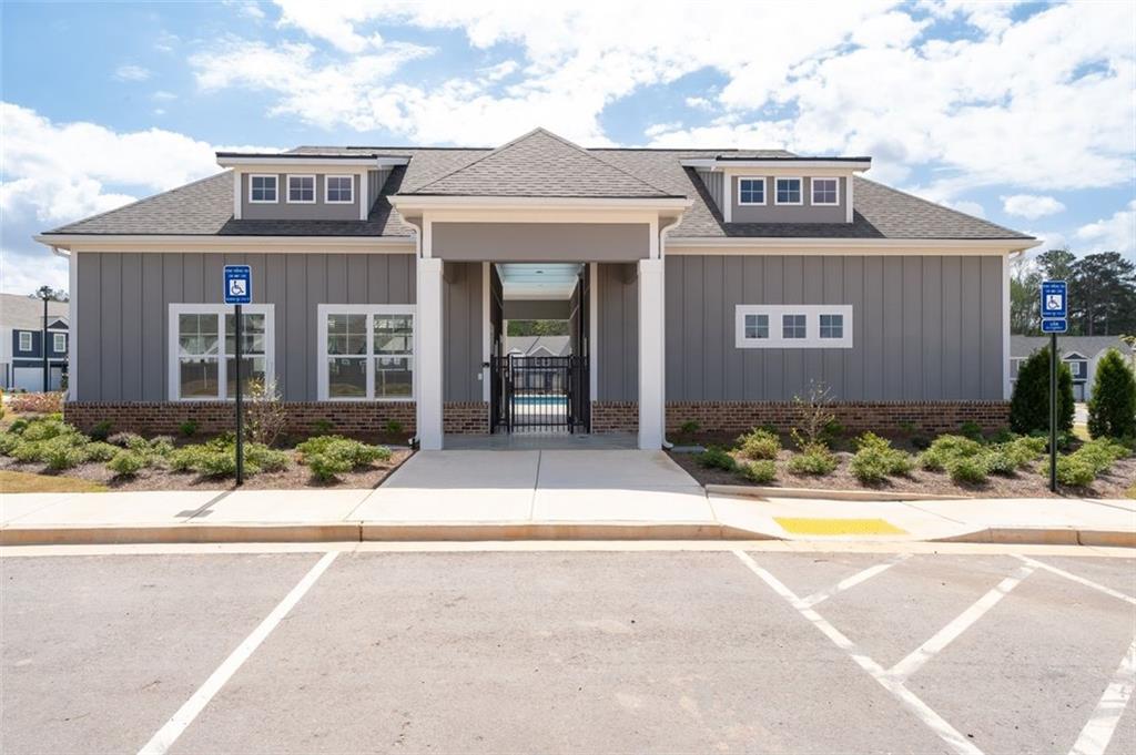 1242 Riverstone Road Jonesboro, GA 30238 - Photo 38 of 38 a view of a house with a yard and plants