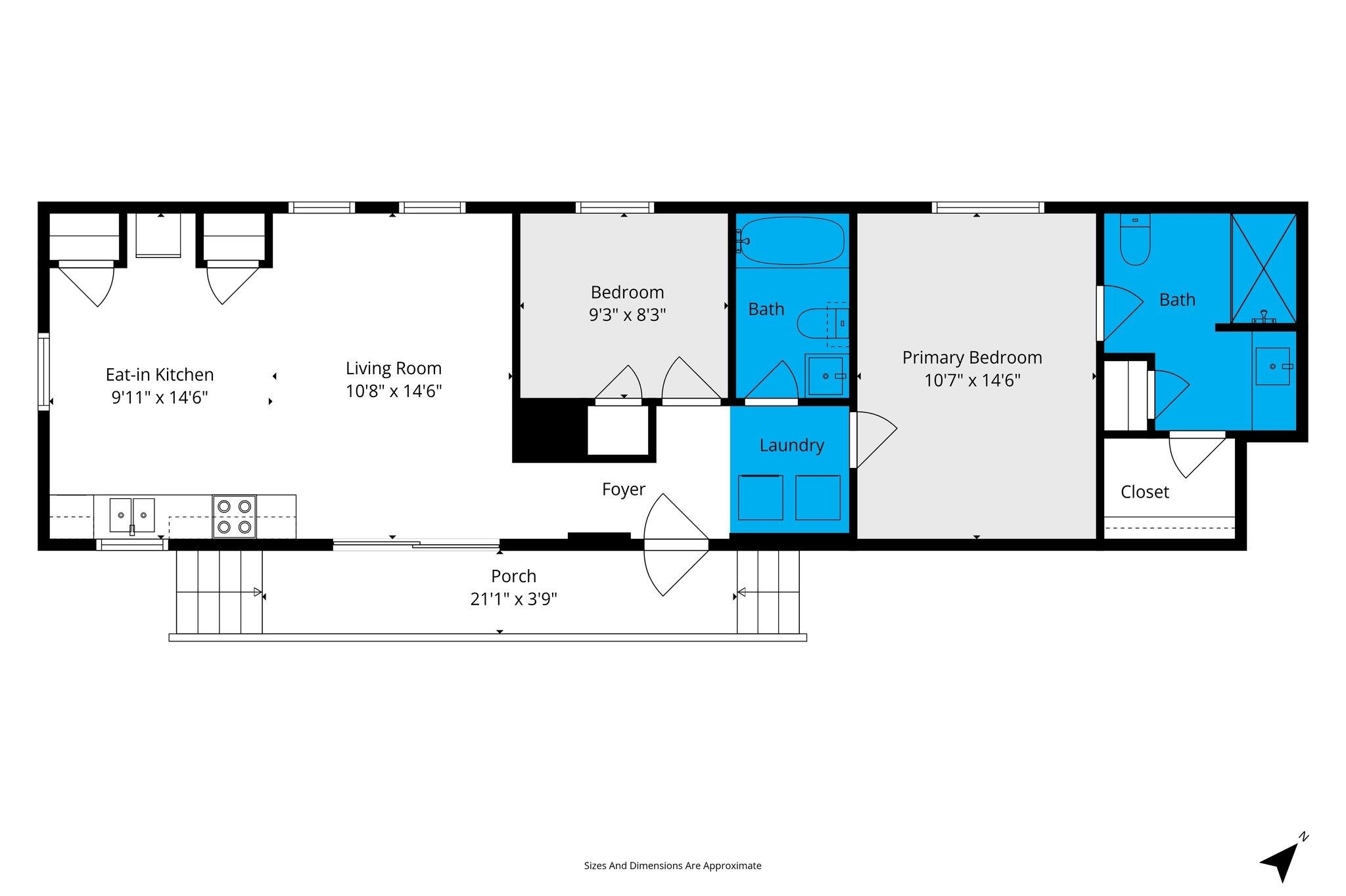 1325 Ridgewood Drive Lillian, AL 36549 - Photo 32 of 32 View of floor plan / room layout