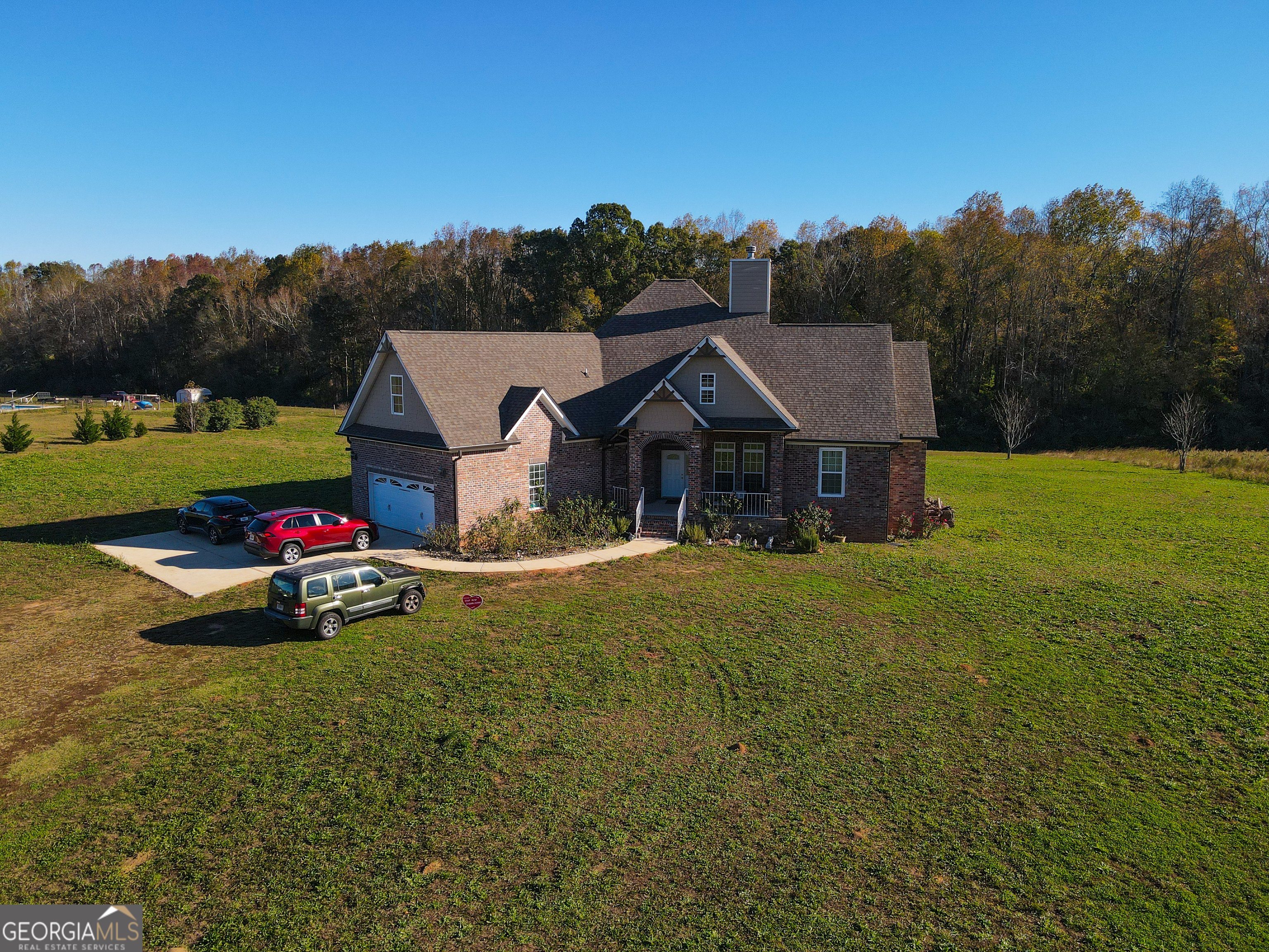 4305 High Falls Road Griffin, GA 30224 - Photo 33 of 33 an aerial view of a house