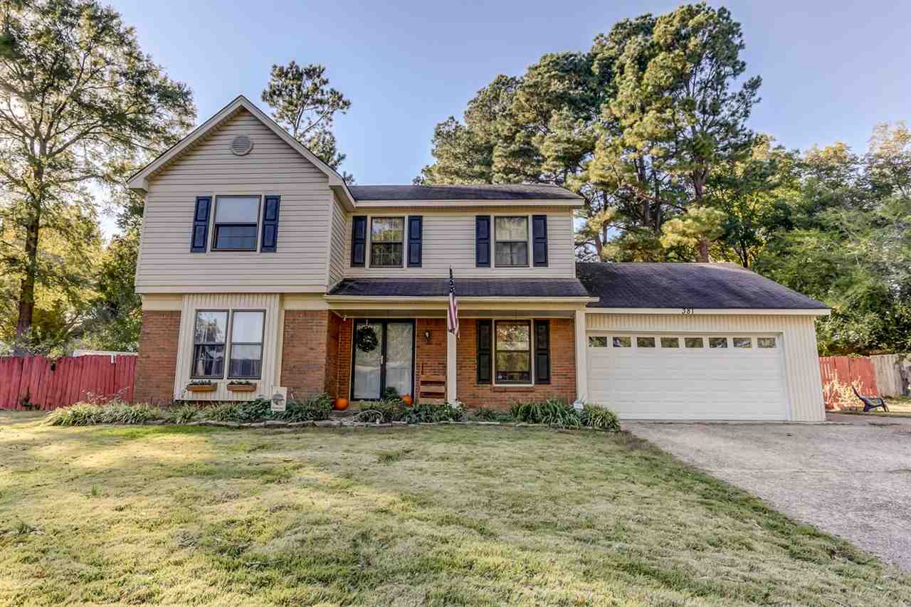 381 Rutledge Street Collierville, TN 38017 - Photo 1 of 23 a front view of a house with garden