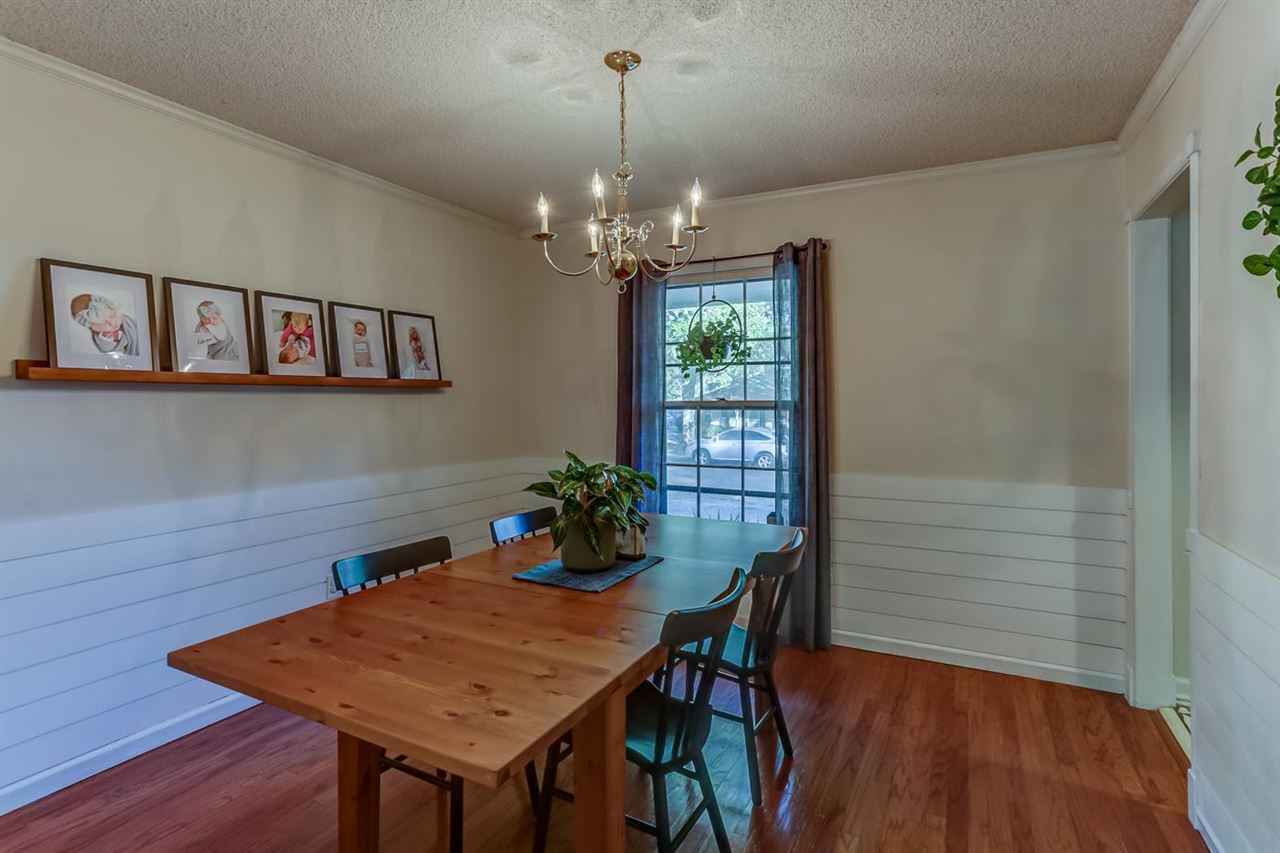 381 Rutledge Street Collierville, TN 38017 - Photo 5 of 23 a view of a dining room with furniture window and wooden floor