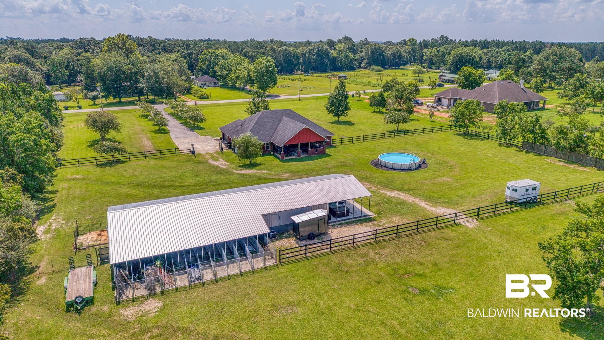 26895 C R Watson Road Robertsdale, AL 36567 - Photo 48 of 89 Aerial View