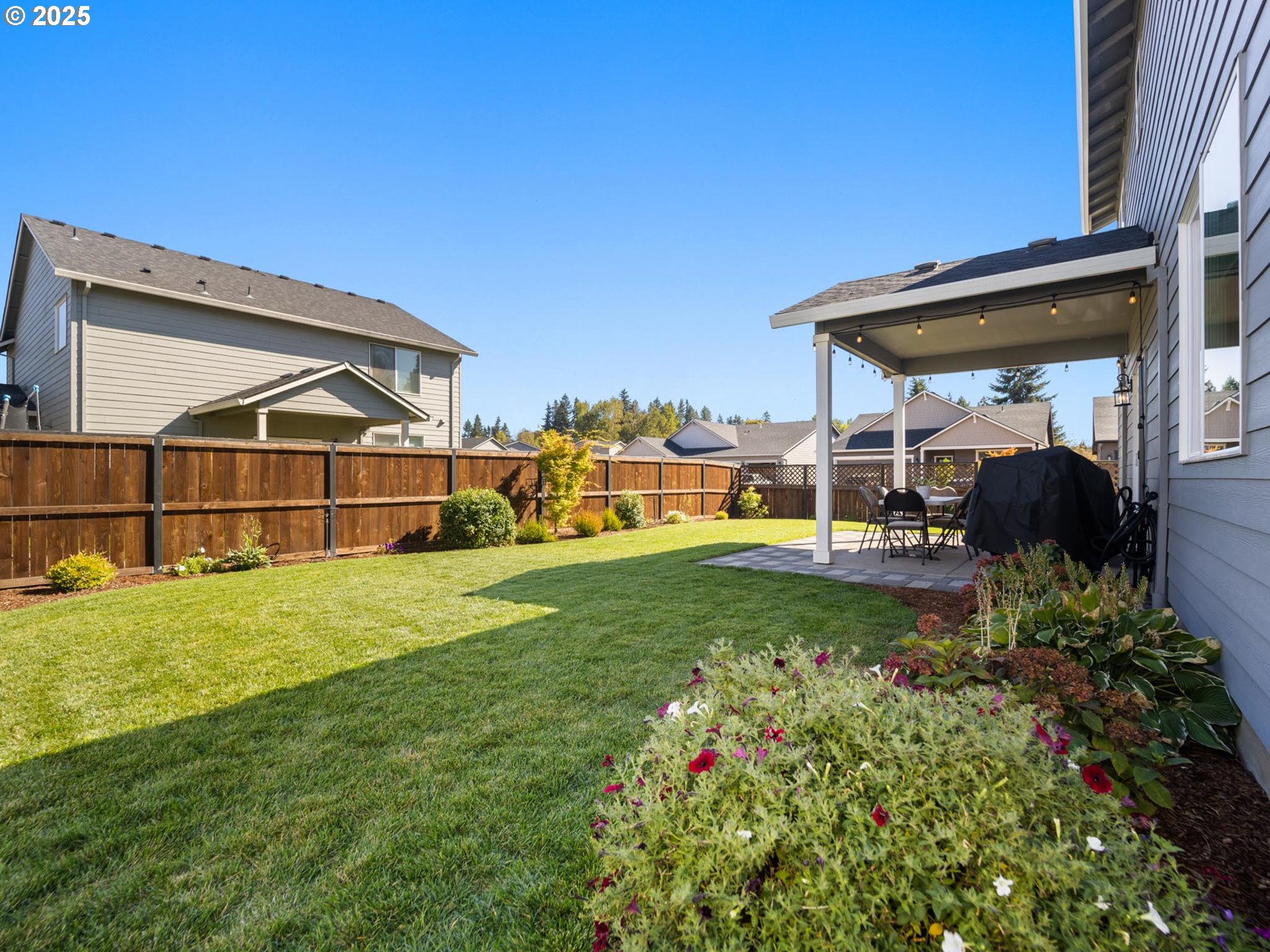 856 Maple Street Brownsville, OR 97327 - Photo 45 of 47 a view of a house with backyard